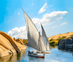 Serene Felucca Ride on the Nile