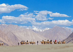 Journey from Leh to Nubra Valley