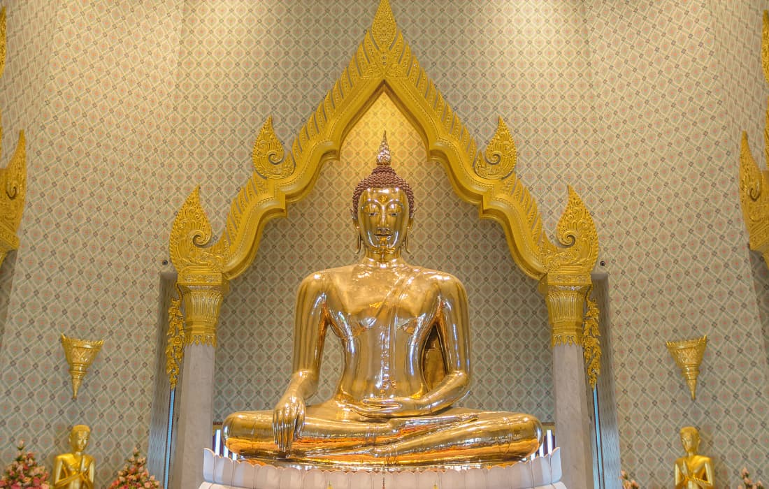 The Golden Buddha At Wat Traimit