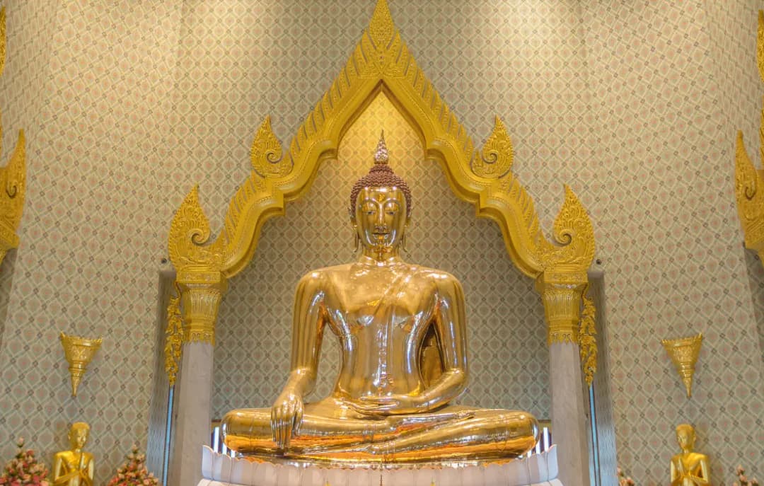 The Golden Buddha At Wat Traimit