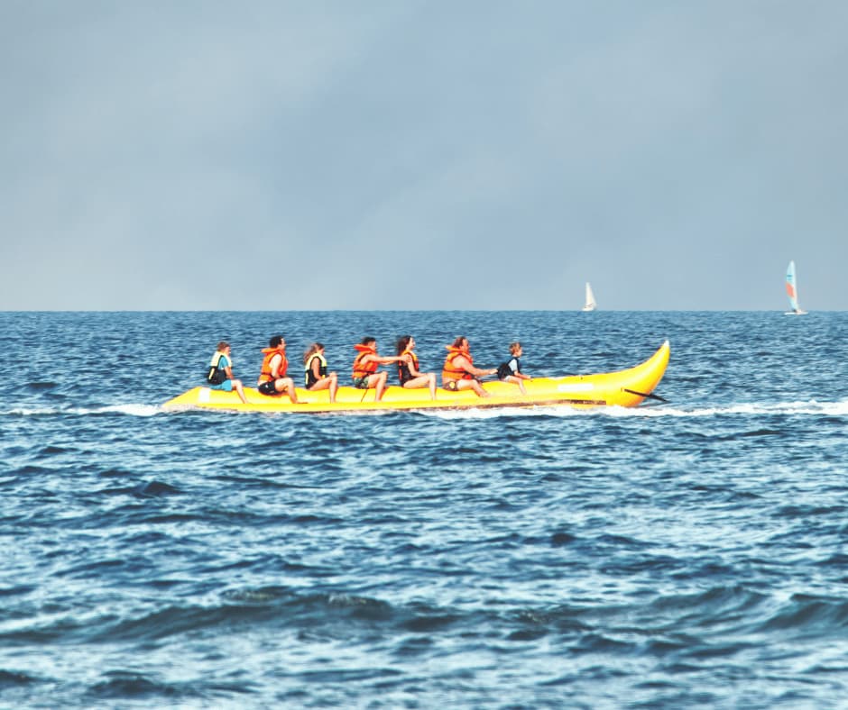 Banana boat ride