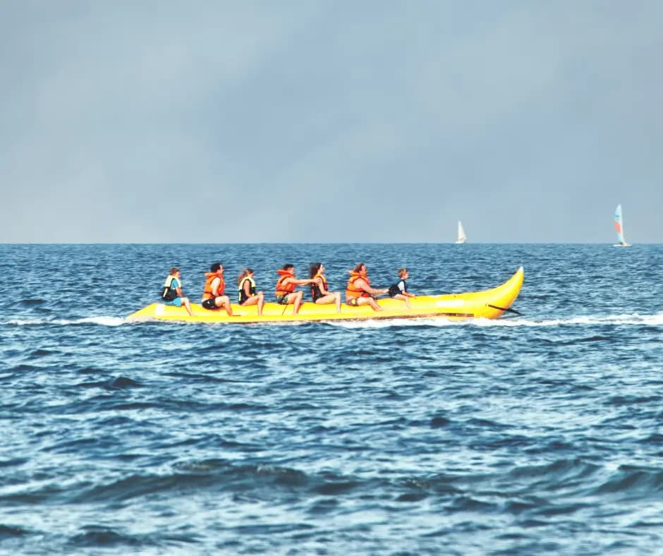 Banana boat ride