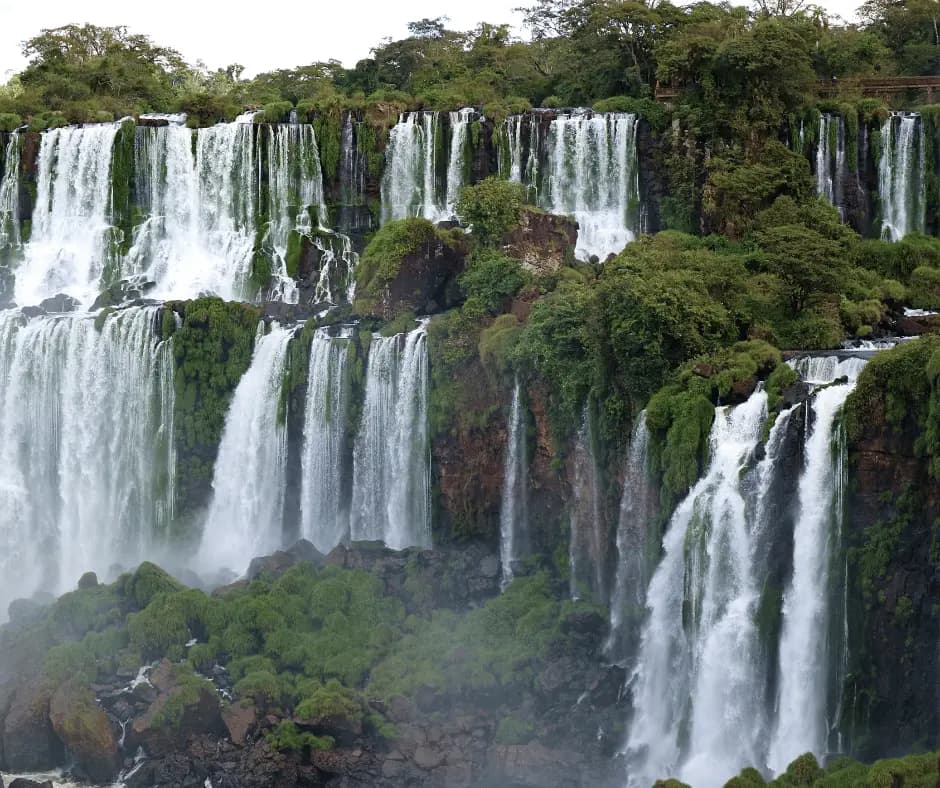 Argentinian side of the Iguazu Falls