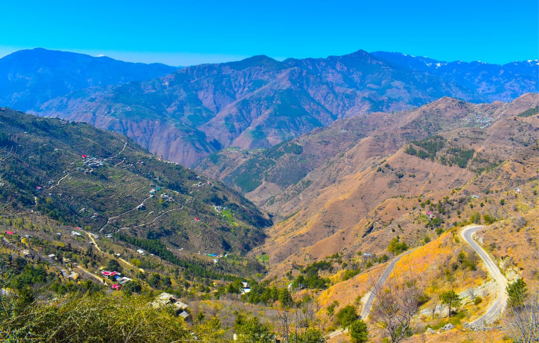 Drive from Chandigarh to Narkanda