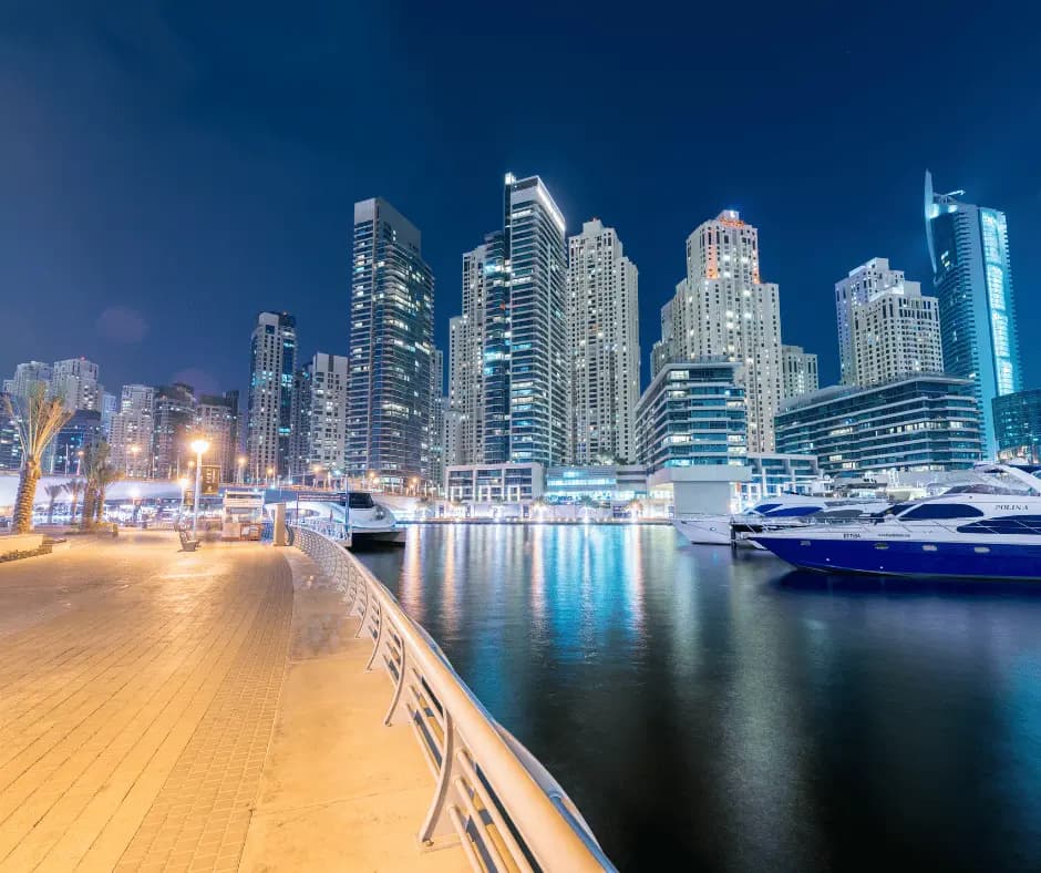Dubai Marine Yacht Tour 