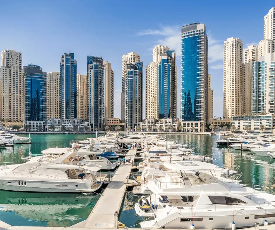 Dubai Marine Yacht Tour 