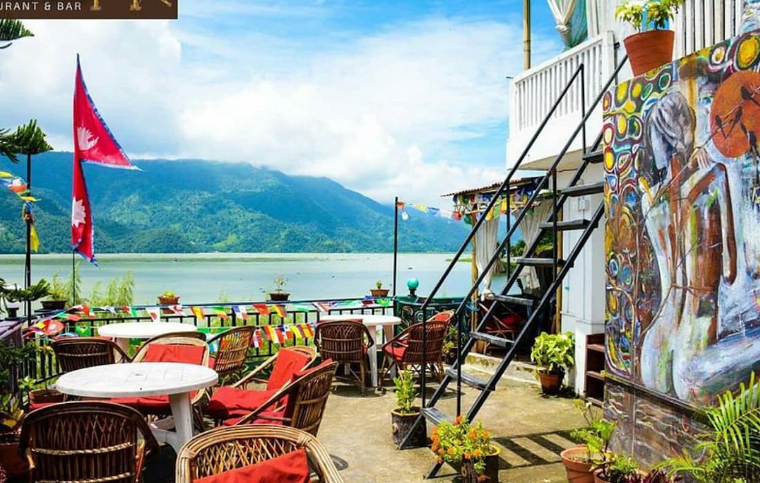 Cafe Near Fewa Lake