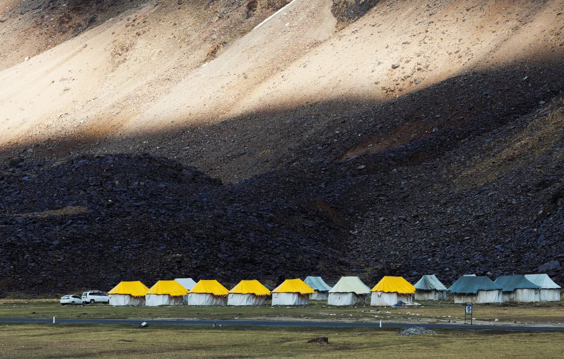 Journey from Leh to Sarchu