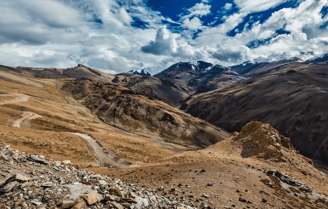 Journey from Leh to Sarchu