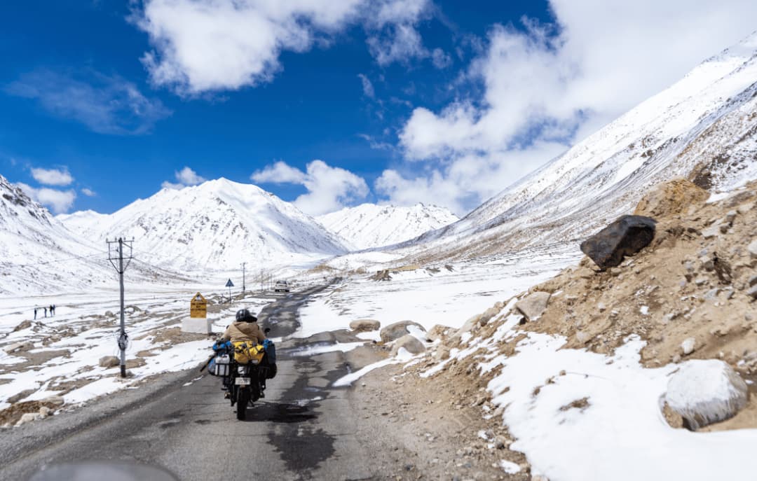 Journey from Pangong Lake to Hanle