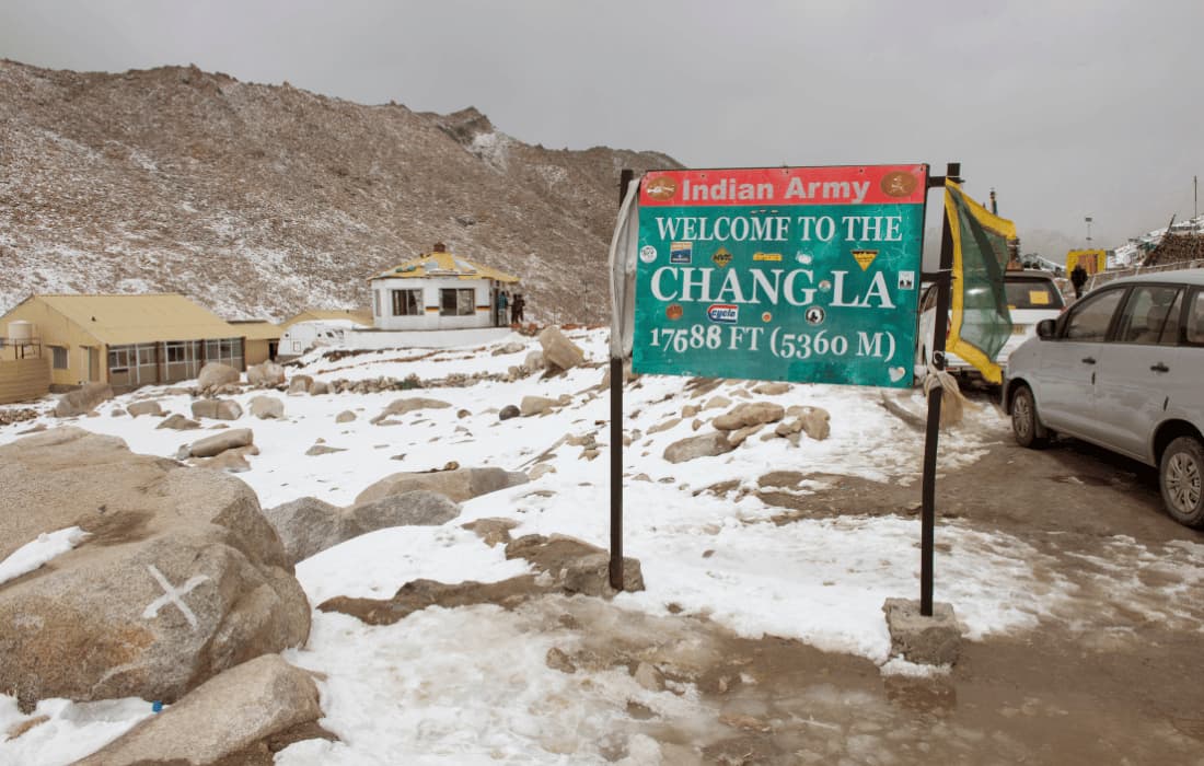 Journey from Pangong Lake to Leh