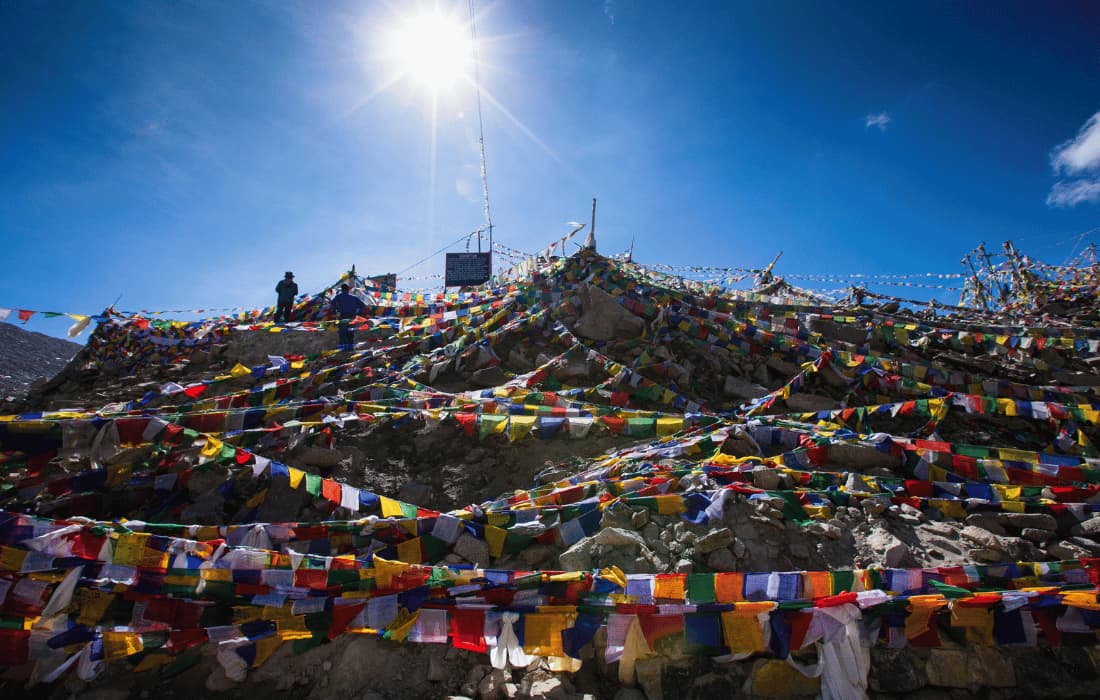 Journey from Pangong Lake to Leh