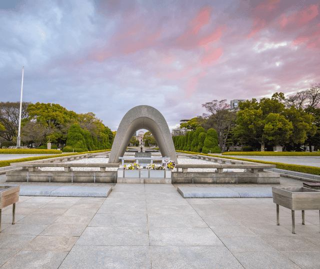 Visit Atomic Bomb dome and Hiroshima Peace Memorial Museum.