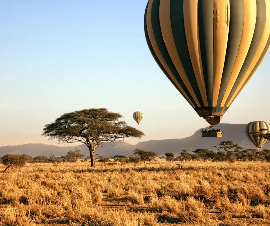  Hot air balloon ride