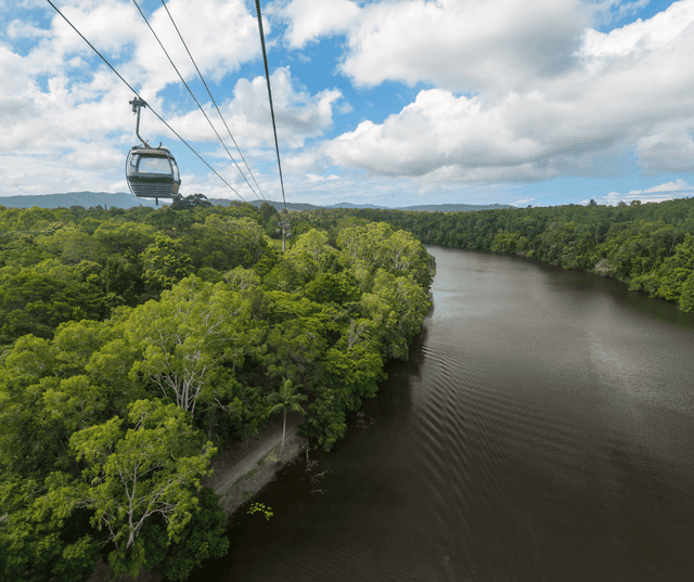 Skyrail, Markets & Scenic Railway